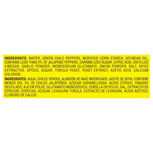 Las Palmas Green Enchilada Medium Sauce, 6 x 102 oz Case - DOT product image 4