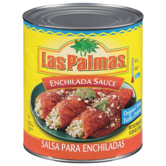 Las Palmas Original Enchilada Sauce, 6 x 102 oz Case - DOT product image 3