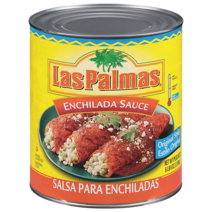Las Palmas Original Enchilada Sauce, 6 x 102 oz Case - DOT product image 3
