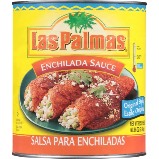 Las Palmas Original Enchilada Sauce, 6 x 102 oz Case - DOT product image 4