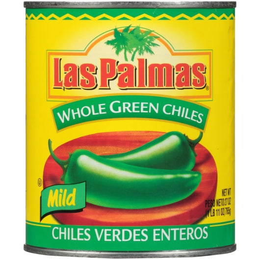 Las Palmas Whole Green Chile, 12 x 27 oz Case - DOT product image 5