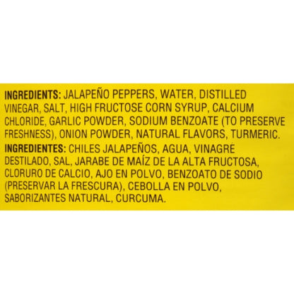 Las Palmas Sliced Jalapeno Peppers, 6 x 96 oz Case - DOT product image 3