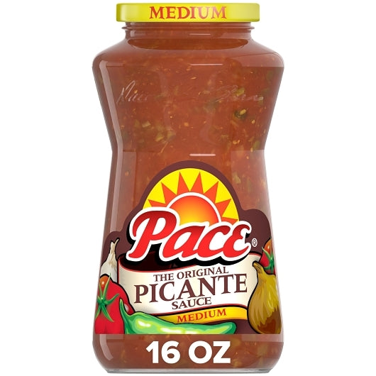 Pace Picante Sauce, Medium, 16 Ounce (Pack of 12) - DOT product image 1