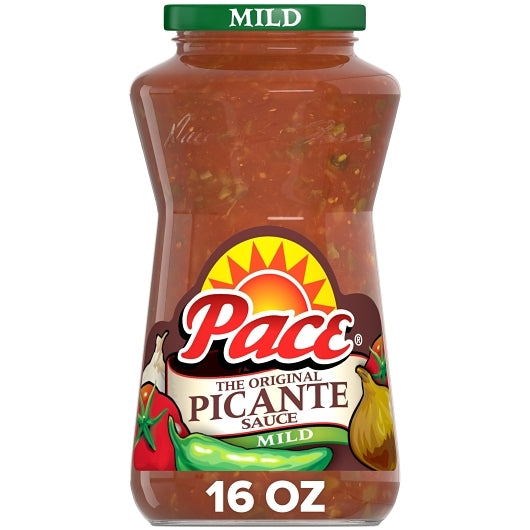 Pace Mild Picante Sauce, 12 x 16 oz Case - Condiments & Sauces