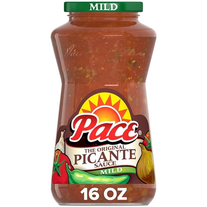 Pace Mild Picante Sauce, 12 x 16 oz Case - Condiments & Sauces