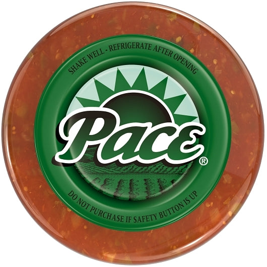 Pace MILD PICANTE SAUCE, 12 x 16 oz Case - Alternate product angle or state