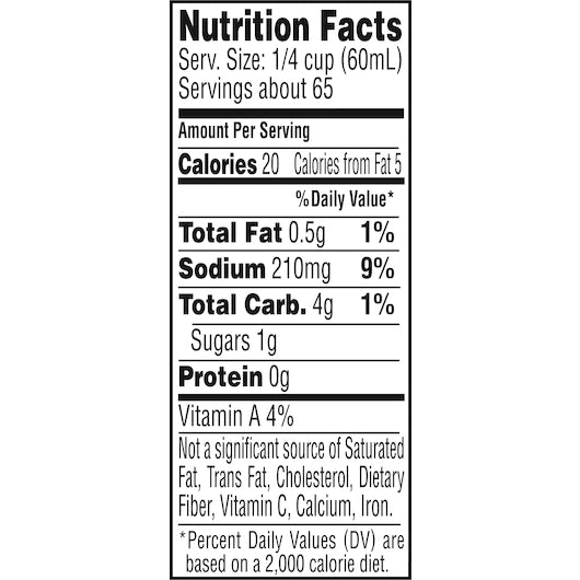 Pace ENCHILADA SAUCE, 4 x 138 oz Case - DOT product image 6