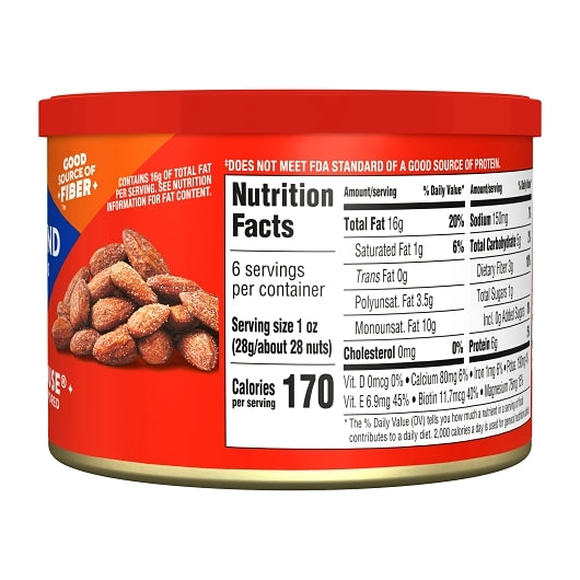 Blue Diamond Almond Smokehouse, 12 x 6 oz Case - Alternate product angle or state