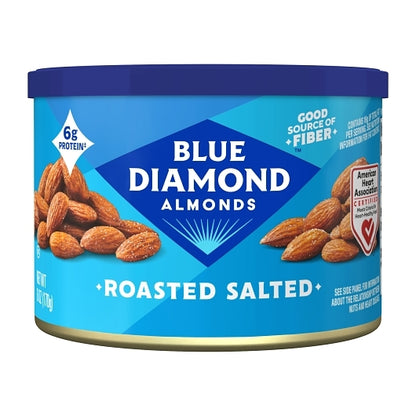Blue Diamond Almond Roasted & Salted, 12 x 6 oz Case - DOT product image 2