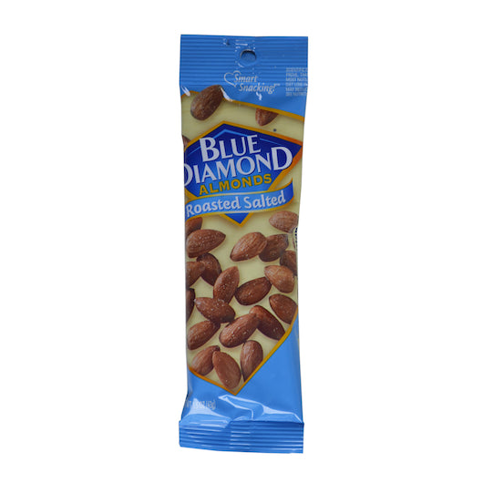 Blue Diamond Roasted & Salted Almonds, 12 x 12 x 1.5 oz Case - DOT product image 2