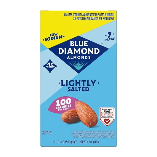 Blue Diamond Roast Lightly Salted 100 Calorie Pack, 6 x 4.2 oz Case - DOT product image 2