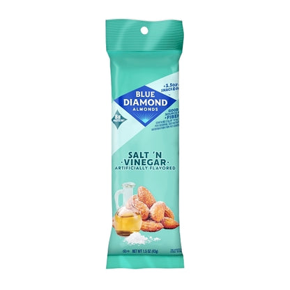 Blue Diamond Almonds Bold Salt & Vinegar Almonds, 12 x 12 x 1.5 oz Case - DOT product image 2