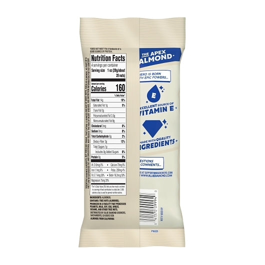 Blue Diamond Whole Natural, 6 x 12 x 4 oz Case - Nuts & Seeds