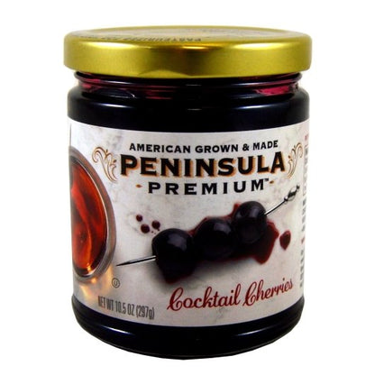 Peninsula Premium Cherry Cocktail, 12 x 10.5 oz Case - Dried Fruit & Fruit Snacks