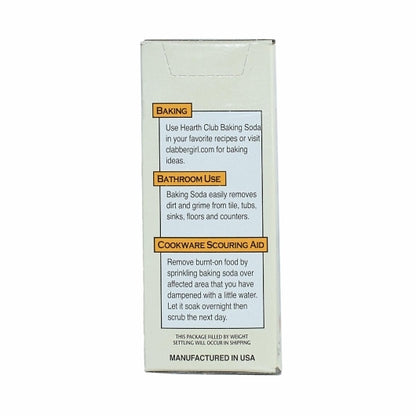 Hearth Club HEARTH BAKING SODA, 24 x 16 oz Case - DOT product image 3
