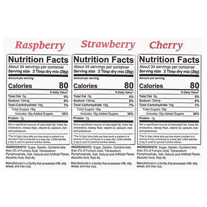 Royal Assorted Reds Gelatin Mix, 12 x 24 oz Case - DOT product image 6