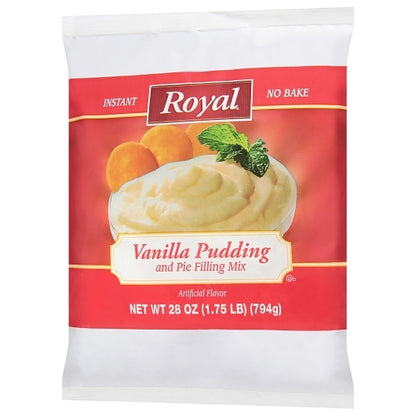Royal Vanilla Flavored Instant Pudding Mix & Pie Filling, 12 x 28 oz Case - DOT product image 6