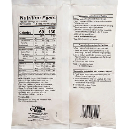 Royal Vanilla Flavored Instant Pudding Mix & Pie Filling, 12 x 28 oz Case - DOT product image 7
