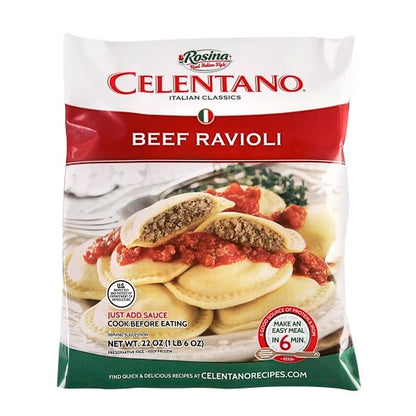 Celentano Beef Ravioli, 12 x 20 oz Case - DOT product image 7