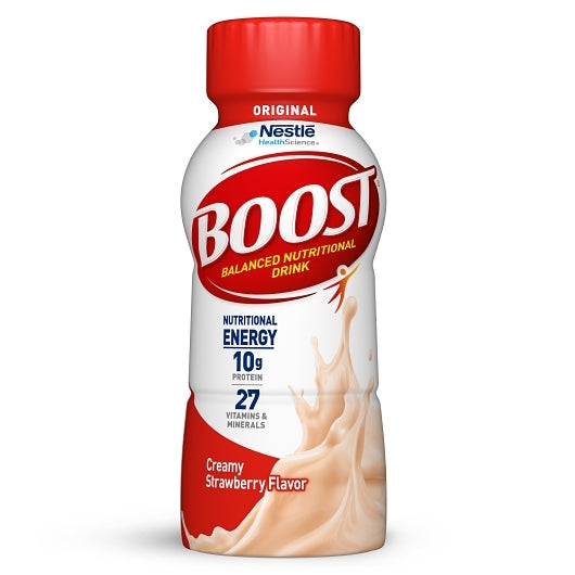 Boost Original Strawberry Ready To Drink Nutritional Beverage, 4 x 6 x 8 fl oz Case - Health & Personal Care