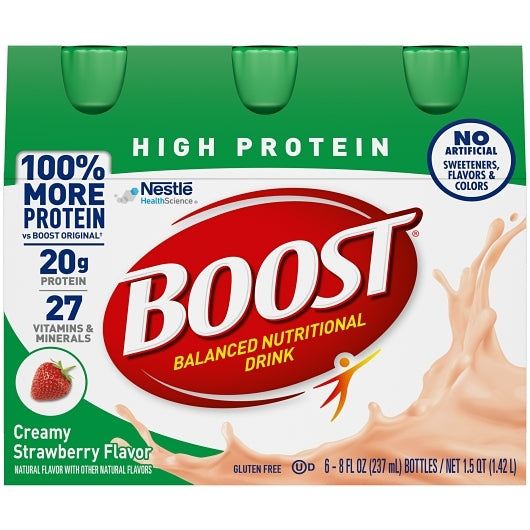 Boost High Protein Strawberry Multi-Pack, 4 x 6 x 8 fl oz Case - DOT product image 4