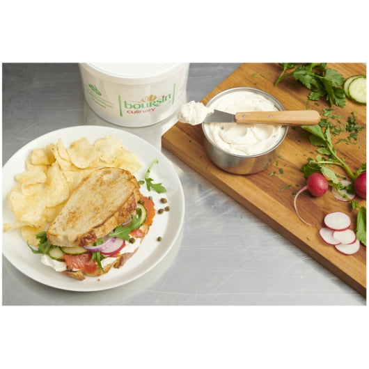 Boursin Culinary Garlic & Herb Cream Cheese Spread, 3 x 3 lb Case - Cheese & Dairy