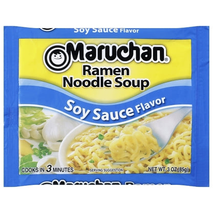 Maruchan Soy Sauce Flavored Ramen Noodle Soup, 24 x 3 oz Case - DOT product image 2