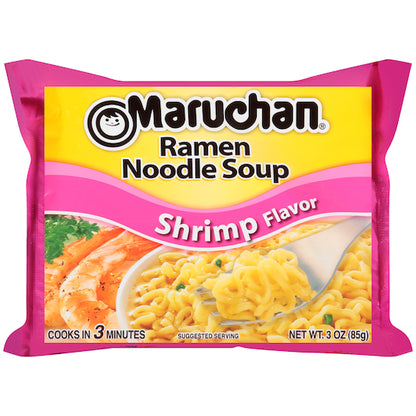 Maruchan Shrimp Flavored Ramen Noodle Soup, 24 x 3 oz Case - DOT product image 2