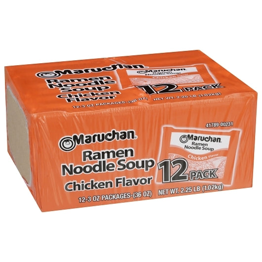 Maruchan Chicken Flavored Noodle Soup, 1 x 36 oz Case - DOT product image 2