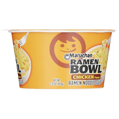 Maruchan Chicken Flavor Ramen Noodle Soup, 6 x 3.31 oz Case - DOT product image 6