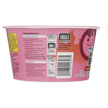 Maruchan Hot & Spicy Shrimp Flavor Ramen Noodle Soup, 6 x 3.32 oz Case - DOT product image 4