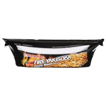 Maruchan Yakisoba Fire Flaming Beef, 8 x 3.99 oz Case - DOT product image 7