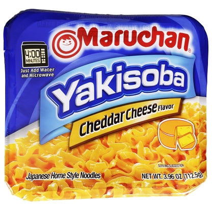 Maruchan Cheddar Cheese Flavored Home Style Japanese Noodles, 8 x 3.96 oz Case - DOT product image 2