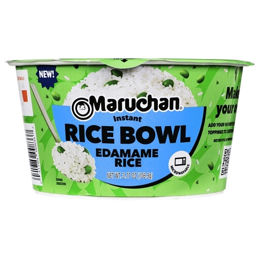 Maruchan Rice Bowl Edamame, 6 x 3.77 oz Case - Plates Bowls - image 2