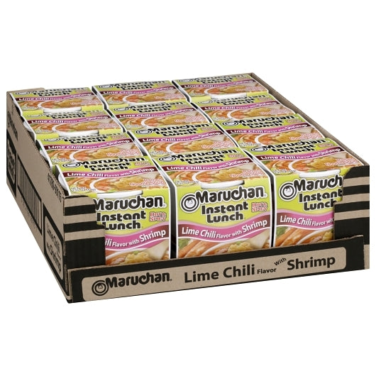 Maruchan Habanero Lime Chili Shrimp Flavored Ramen Noodle Soup, 12 x 2.25 oz Case - DOT product image 3
