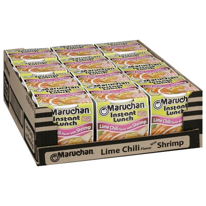 Maruchan Habanero Lime Chili Shrimp Flavored Ramen Noodle Soup, 12 x 2.25 oz Case - DOT product image 3