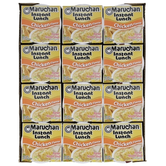 Maruchan Chicken Flavored Ramen Noodle Soup, 12 x 2.25 oz Case - DOT product image 7