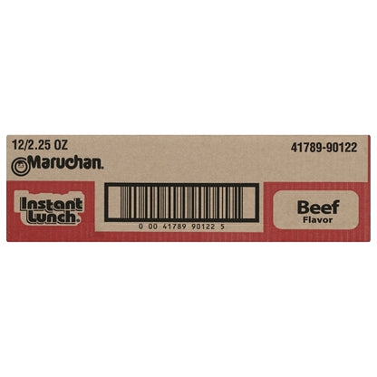 Maruchan Beef Flavored Ramen Noodle Soup, 12 x 2.25 oz Case - DOT product image 8