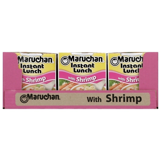 Maruchan Shrimp Ramen Noodle Soup, 12 x 2.25 oz Case - DOT product image 6