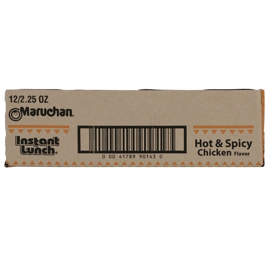 Maruchan Hot & Spicy Chicken Flavored Ramen Noodle Soup, 12 x 2.25 oz Case - DOT product image 8
