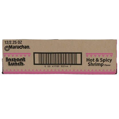 Maruchan Hot & Spicy Shrimp Flavored Ramen Noodle Soup, 12 x 2.25 oz Case - DOT product image 8