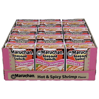 Maruchan Hot & Spicy Shrimp Flavored Ramen Noodle Soup, 12 x 2.25 oz Case - DOT product image 5