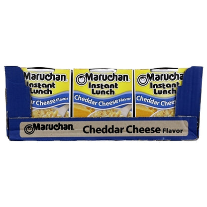 Maruchan Cheddar Cheese Flavored Ramen Noodle Soup, 12 x 2.25 oz Case - DOT product image 6