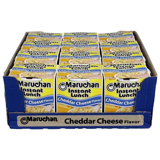 Maruchan Cheddar Cheese Flavored Ramen Noodle Soup, 12 x 2.25 oz Case - DOT product image 5