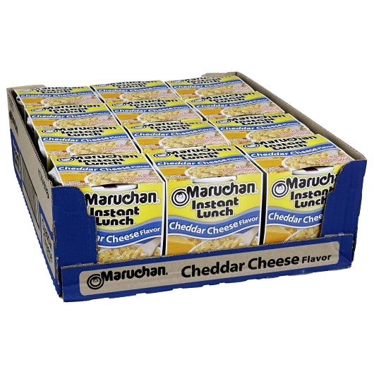 Maruchan Cheddar Cheese Flavored Ramen Noodle Soup, 12 x 2.25 oz Case - DOT product image 3