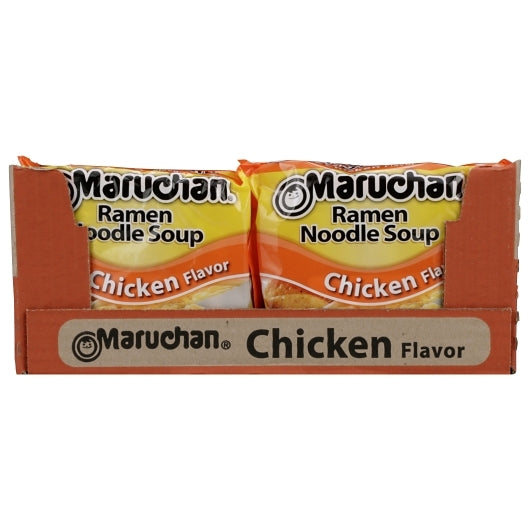 Maruchan Chicken Flavored Ramen Noodle Soup, 24 x 3 oz Case - DOT product image 5