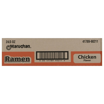 Maruchan Chicken Flavored Ramen Noodle Soup, 24 x 3 oz Case - DOT product image 8