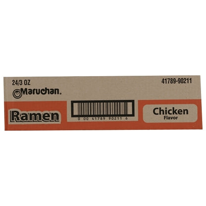 Maruchan Chicken Flavored Ramen Noodle Soup, 24 x 3 oz Case - DOT product image 7