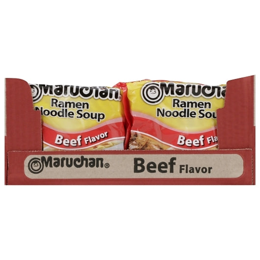 Maruchan Beef Flavored Ramen Noodle Soup, 24 x 3 oz Case - DOT product image 6