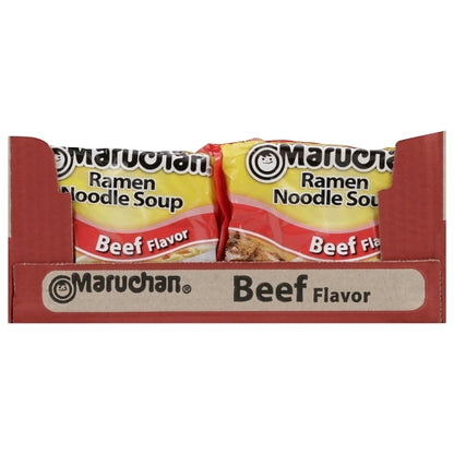 Maruchan Beef Flavored Ramen Noodle Soup, 24 x 3 oz Case - DOT product image 6